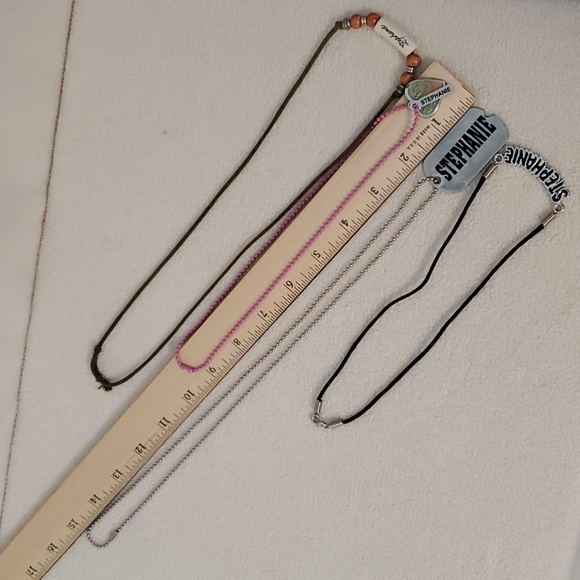 Stephanie Name Necklaces, Fridge Magnets & Boyd's Bear Pawprint Keychain - Picture 9 of 9